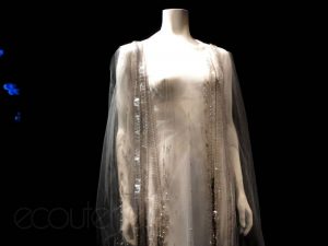Ewaste Fashion - Copper Wire & Christmas Lights Dress