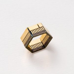 Ewaste Fashion - Circuit Board Ring